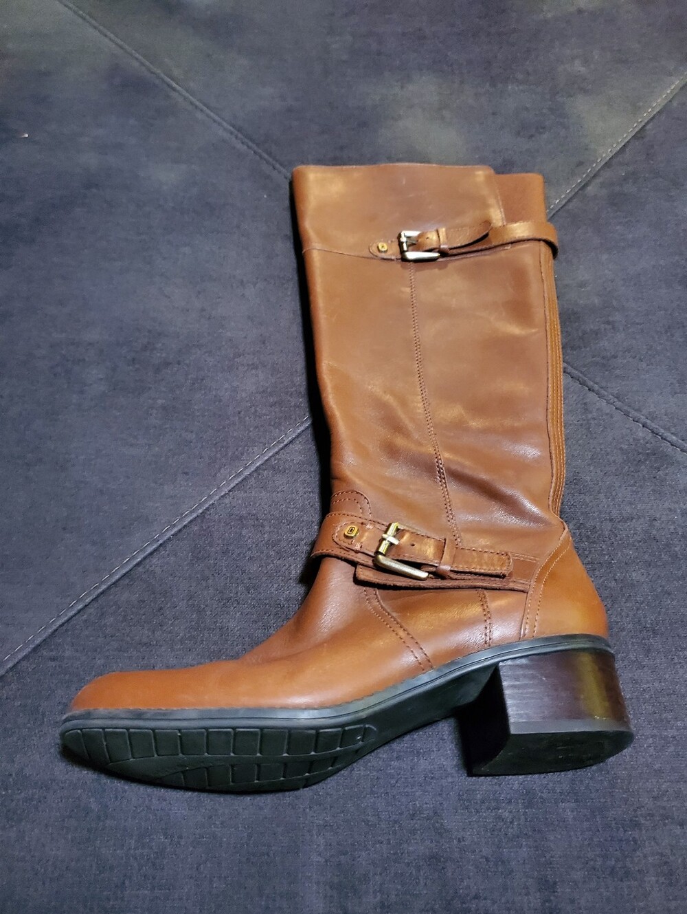 Bandolino Brown Leather Riding Boots - WILL BE DONATING @ THE END OF THE MONTH - Picture 8 of 8
